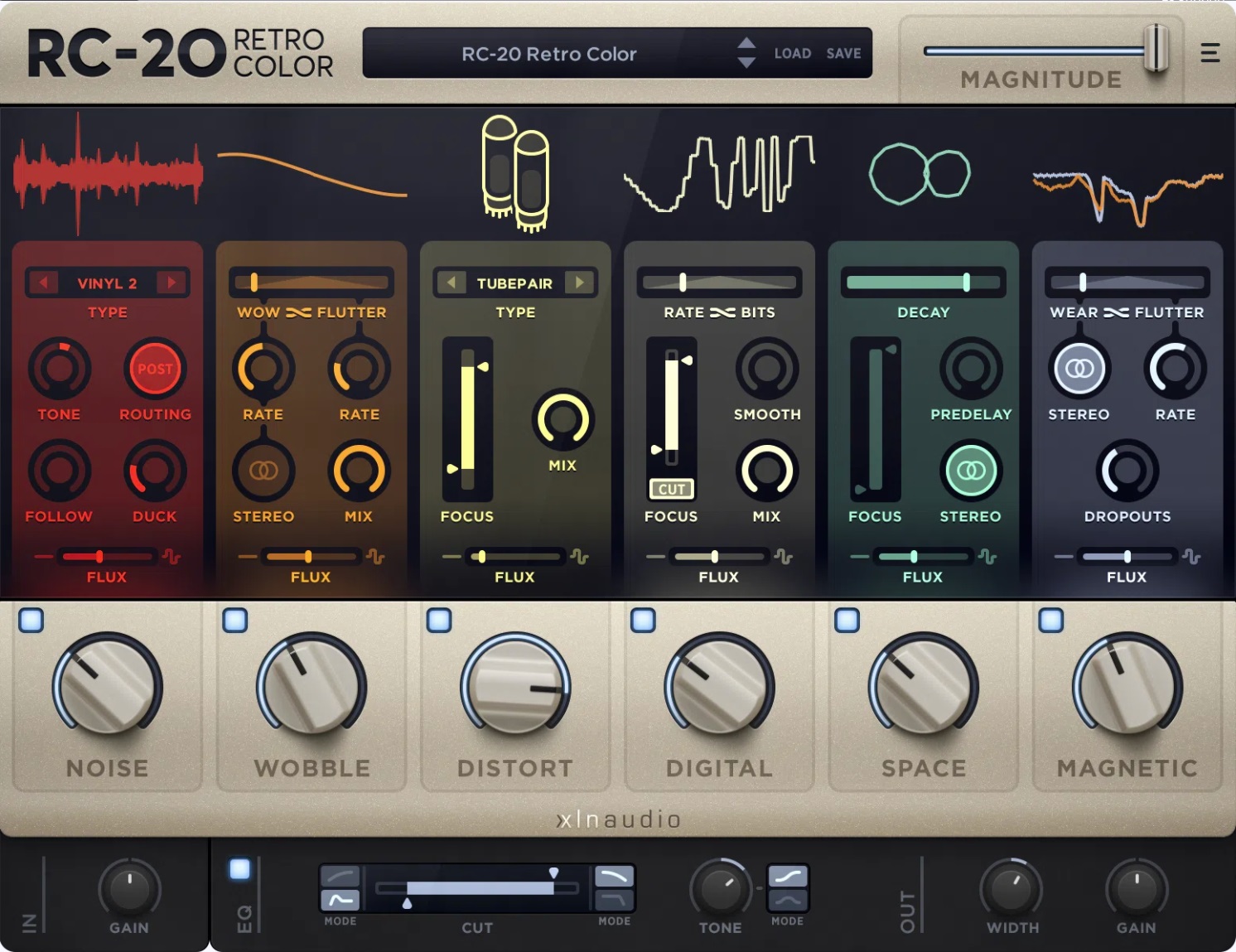 XLN Audio RC-20 Retro Color  FX Plug-in